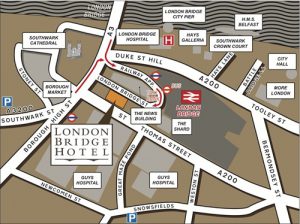 Map of London Bridge